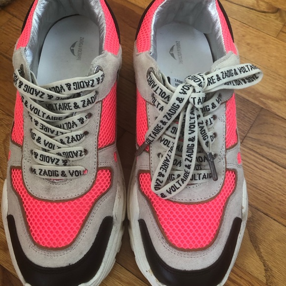 スニーカー Fly Wings Sneakers - Zadig & Voltaire - Leather - Red Zadig & Voltaire Wings High-Top Sneakers | FashionClap